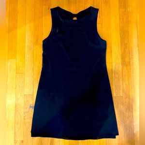 Alice and Olivia open back mini black dress